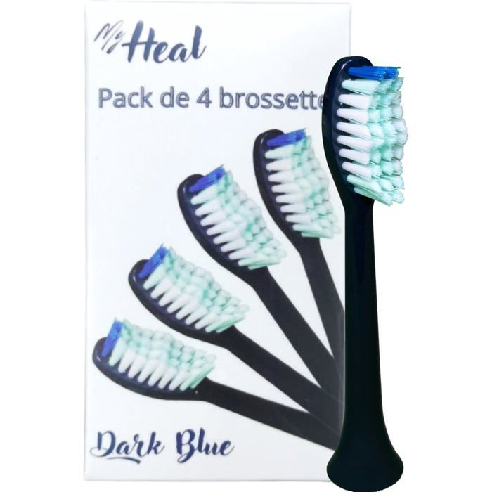 Lot De 2 Gobelets En Verre Givré De Rechange Pour Brosse à Dents - Fixation Murale Salle De Bain