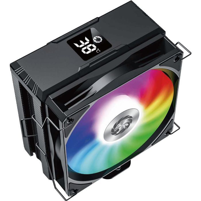 Refroidisseur d’air CPU GAMEMAX SIGMA 520 DIGITAL BK ARGB 120 mm 1800 trmin 338 dB