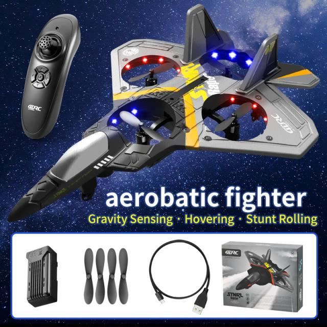 Couleur FX-823 1B Avion télécommandé en mousse EPP pour enfants, mise à niveau FX823, F16G RC