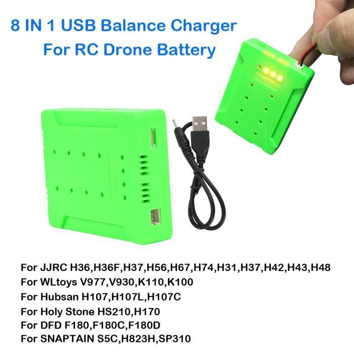 rc drone 7.4v batterie charge chargeur de charge cordon ligne usb câble fil