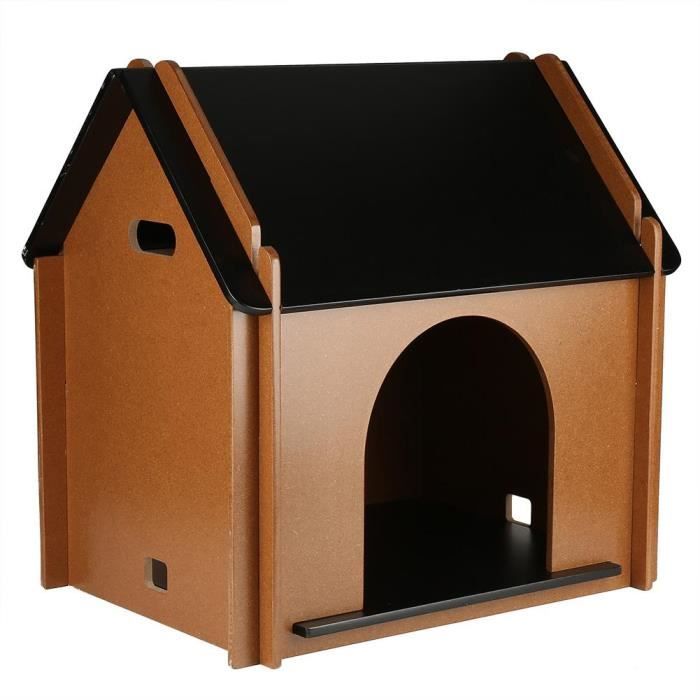 Niche Pour Petits Chiens Et Chats Pliable En Bois