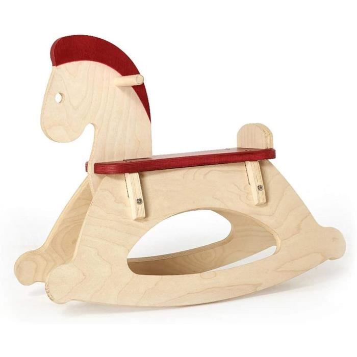 Cheval ?� Bascule Cheval en Bois pour Enfants Petit Cheval ?� Bascule Grand b?�b?� b?�b?� Chaise 