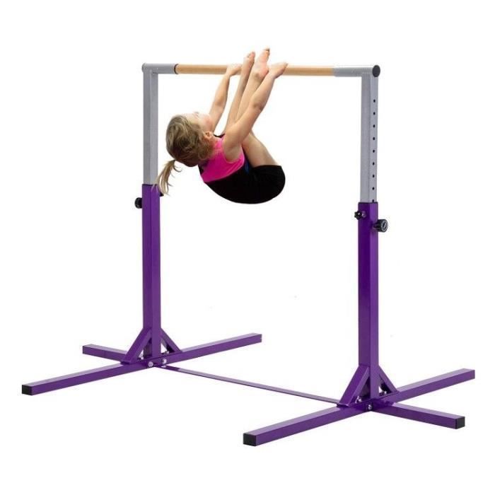 Barre de Gymnastique hauteur réglable barre pour traction capacité de poids100kg Cdiscount Sport