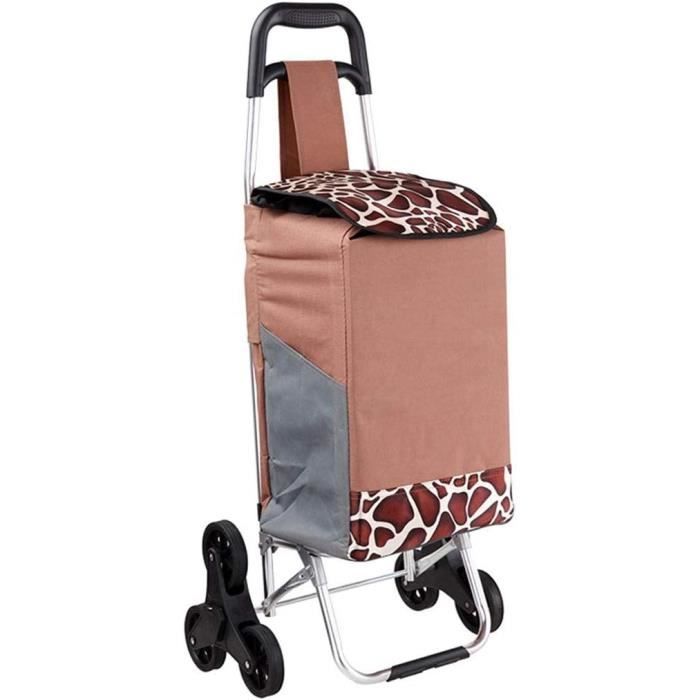 Chariot Pliable Utilitaire Léger Avec Roues - Panier De Transport Portable