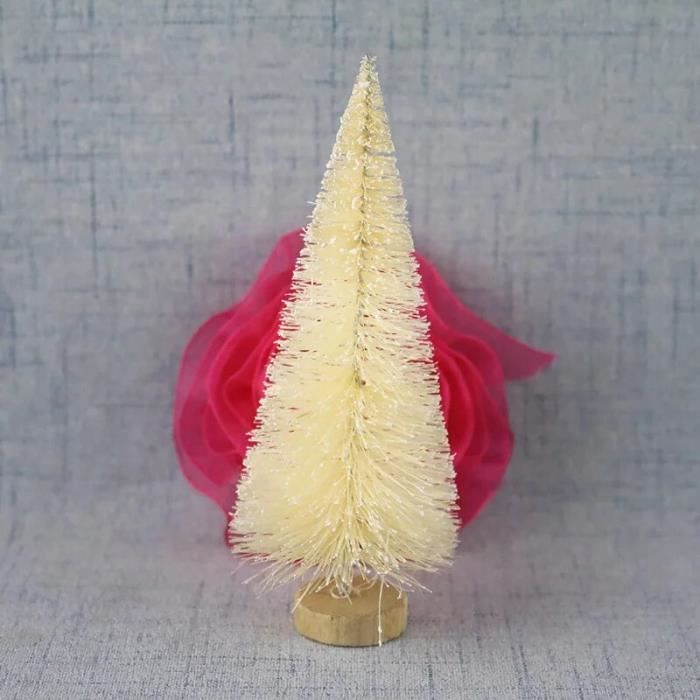 Mini sapin de noël artificiel de 3.5 à 16cm,petit arbre de pin à faire