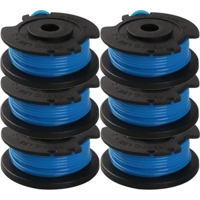 Bobines De Fil Premium Pour Débroussailleuse Makita 18V DUR181 – Lot De 4 + 1 Capuchon – Recharge Rapide Et Durable