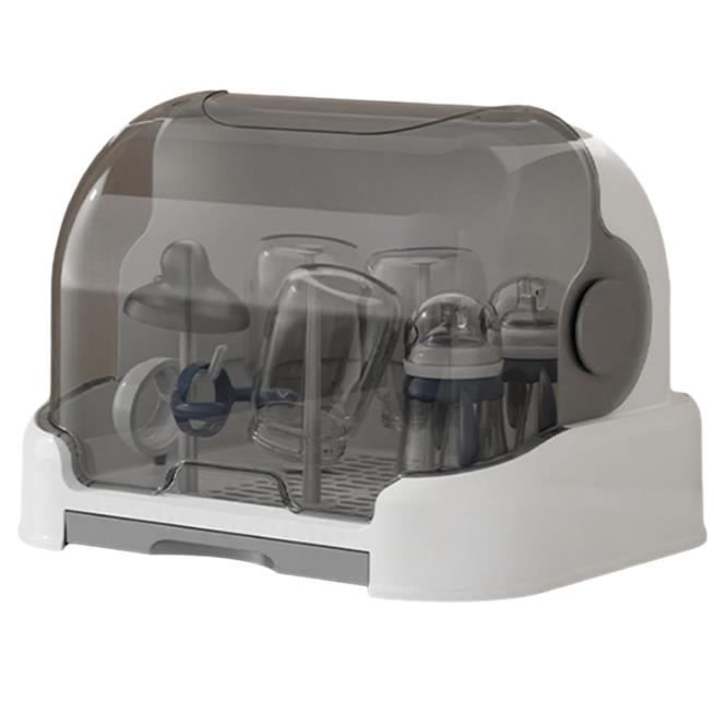 Boîte De Rangement Pour Biberon 31,5x25.5x25cm Egouttoir Biberon Bebe