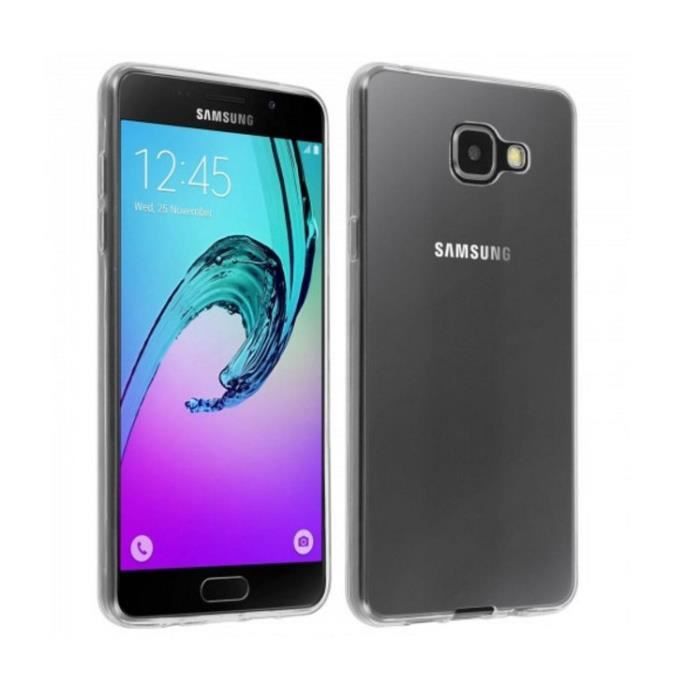 Coque Souple NOVAGO Pour Samsung Galaxy A3 2017 - Transparente, Neuve Sous Blister
