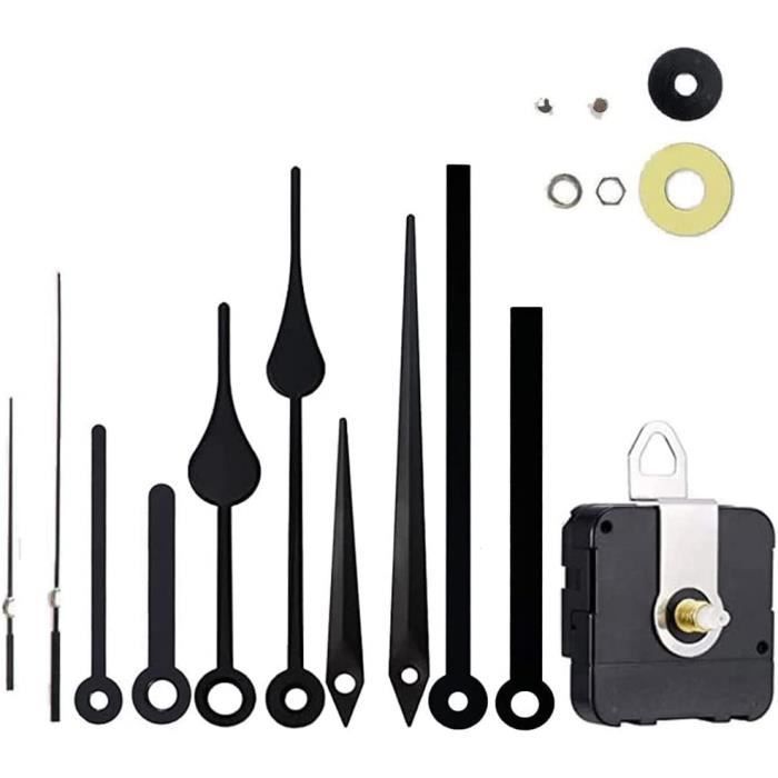 Murale Grandes Aiguilles Mouvement Horloge Quartz DIY - Mécanisme Avec Aiguilles Pour Création Horloge Murale Mécanisme Horloge