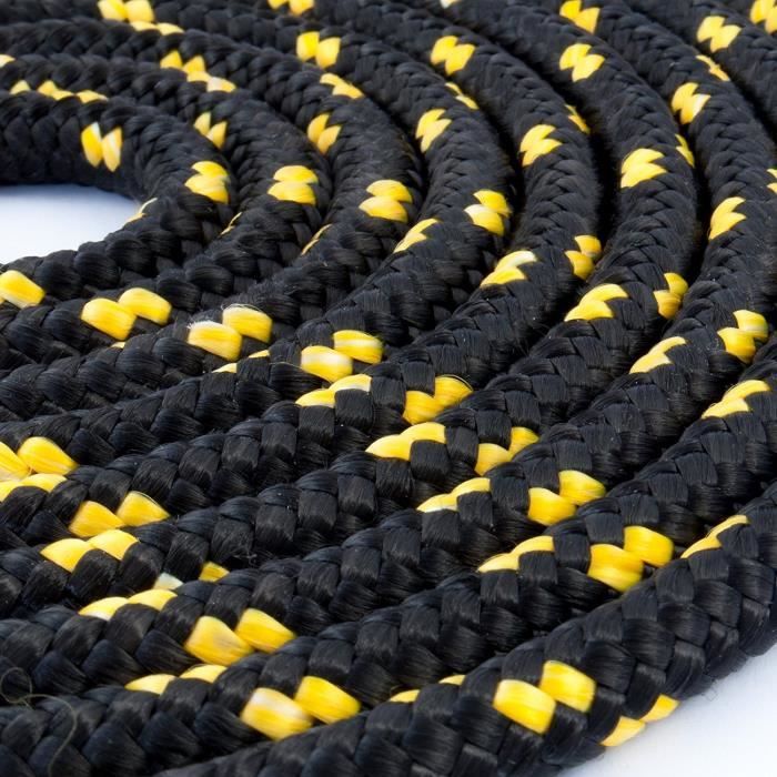 plusieurs tailles et couleurs 30m noir corde polypropylene poly cordage 2mm