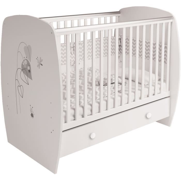 Polini Ami Zen Lit Tiroir Cdiscount Puericulture Eveil Bebe