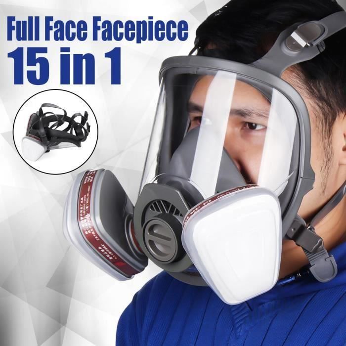 Peinture Aérosol//Poussière Masque Demi visage Respirateur+Filtres