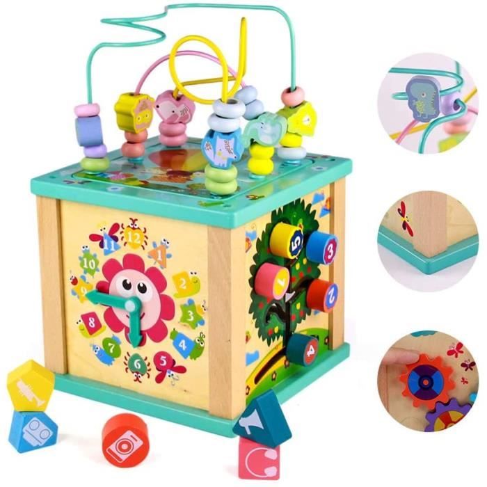 Jouets D Activite Et De Developpement Yoptote Cube D Activite Bebe Avec Abyrinthe Boulier Jouet Bois Montessori Bebe Jou Cdiscount Jeux Jouets Jouets D Activite Et De Developpement Yoptote Cube D Activite Bebe Avec Abyrinthe Boulier Jouet Bois Montessori Bebe Jou Cdiscount Jeux Jouets