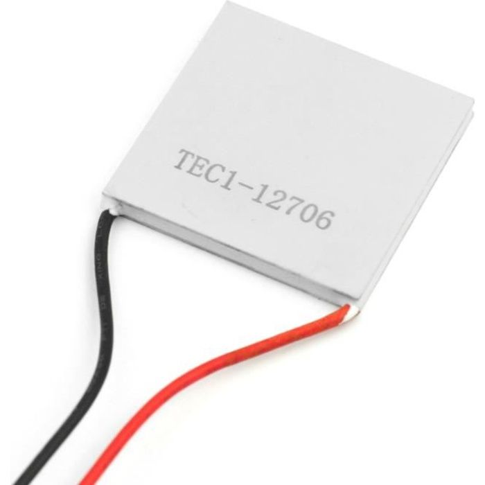 TEC1-12706 Module Peltier Refroidisseur Effet Thermoélectrique Plaque 12V  60W - Cdiscount Informatique