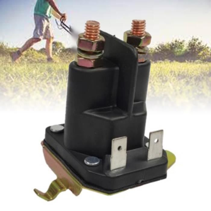 Solénoïde Démarreur 12V 100A 4 Bornes 532192507 582042802 - Remplacement Tracteur Pelouse