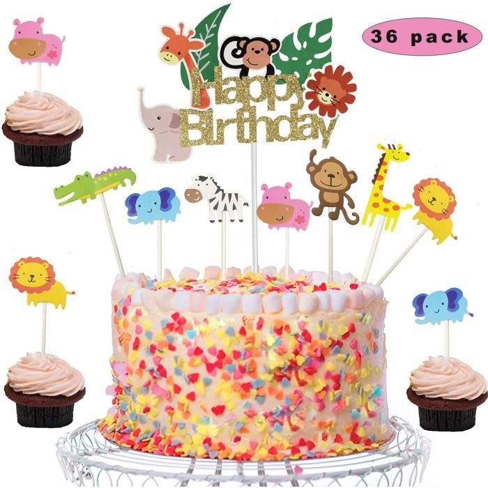 Decorations De Fete Sunshine Smile Jungle Animaux Gateaux Toppers Animal Cupcake Toppers Choix De Gateau Animaux Bebe Ca Cdiscount Maison Decorations De Fete Sunshine Smile Jungle Animaux Gateaux Toppers Animal Cupcake Toppers Choix De Gateau Animaux Bebe Ca Cdiscount Maison