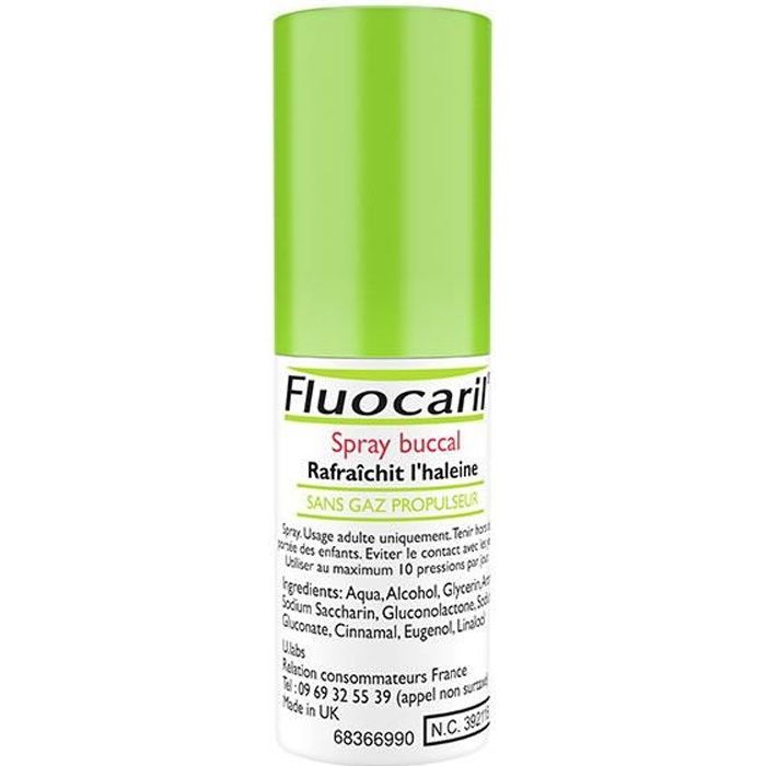 Spray buccal pour rafraîchir l'haleine, sans gaz propulseur ...