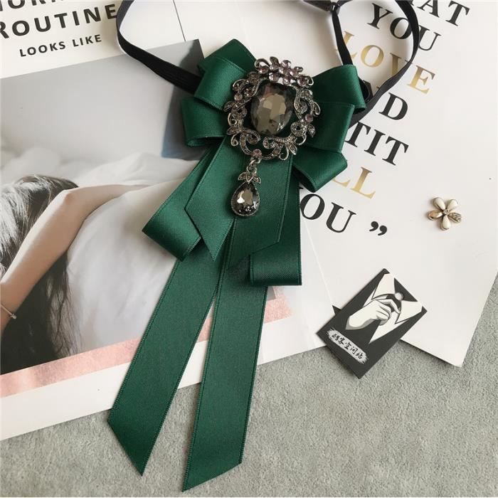 Nœud Papillon Strass Élastique - Brillant Et Élégant Pour Soirée, Mariage, Carnaval