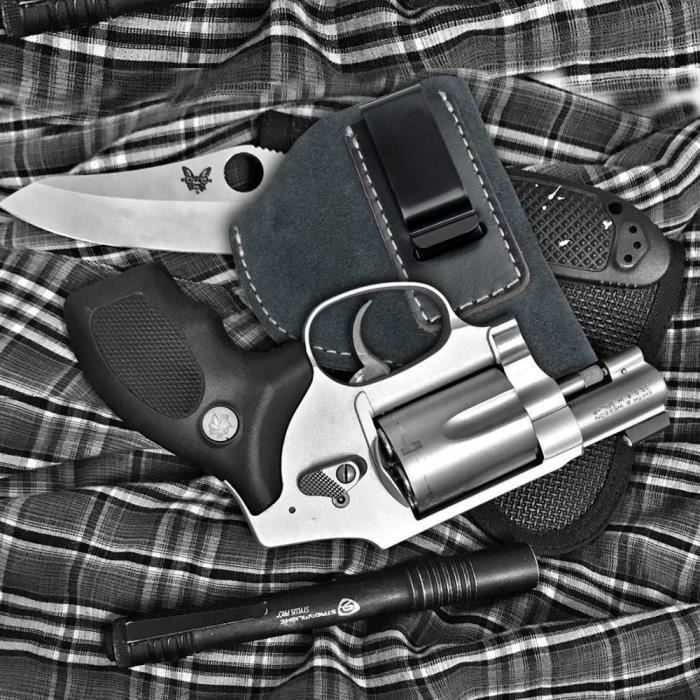 Étui Ceinture Cuir Pour Makarov – Double Usage OWB Et IWB (caché) – Droitier