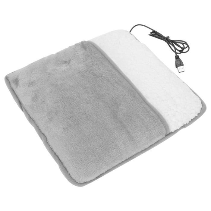 Coussin chauffant pour pieds Pantoufles chaudes USB Électrique
