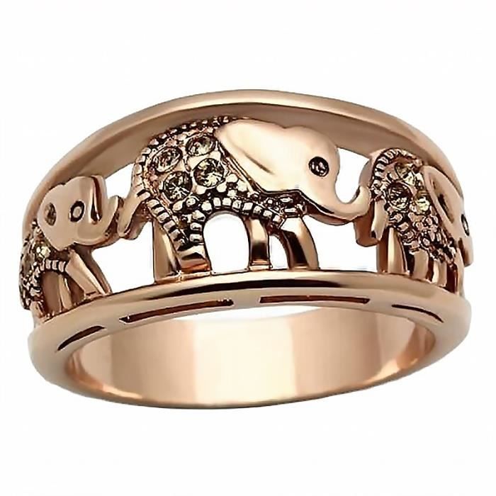 Bague elephant femme discount