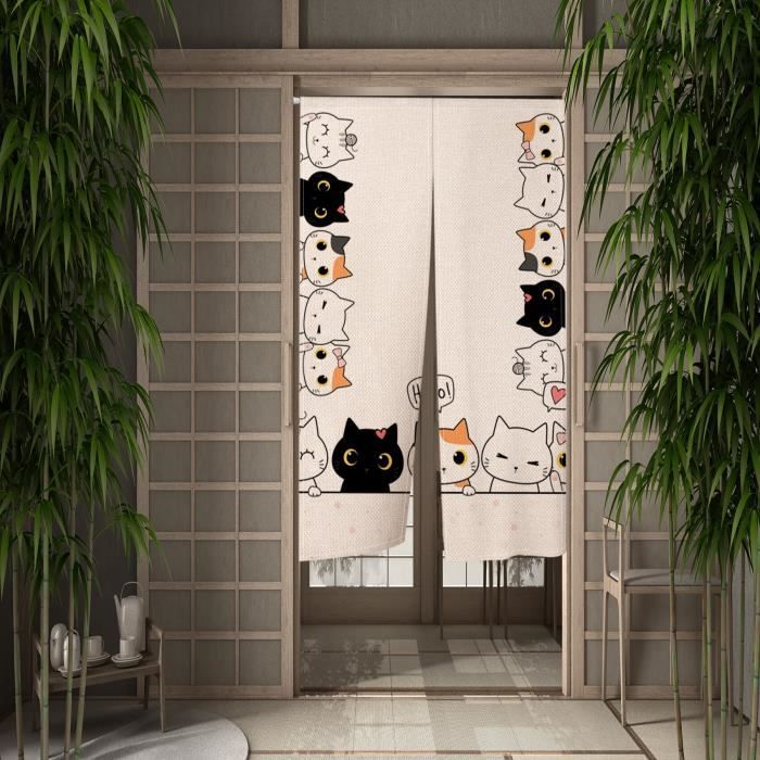 Melodieux Lot de 2 Voilages Rideaux de Porte Chambre Enfant Intérieur Verticales à Oeillets pour Salon Moderne (Beige, L 140 x H 260cm) | Votre wishlist sur