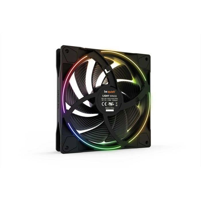 be quiet! Wings 140 mm PWM High Speed ARGB Triple Pack - vue 6
