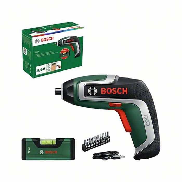 Visseuse sans fil Bosch IXO 7 avec niveau à bulles 06039E0008 - vue 2