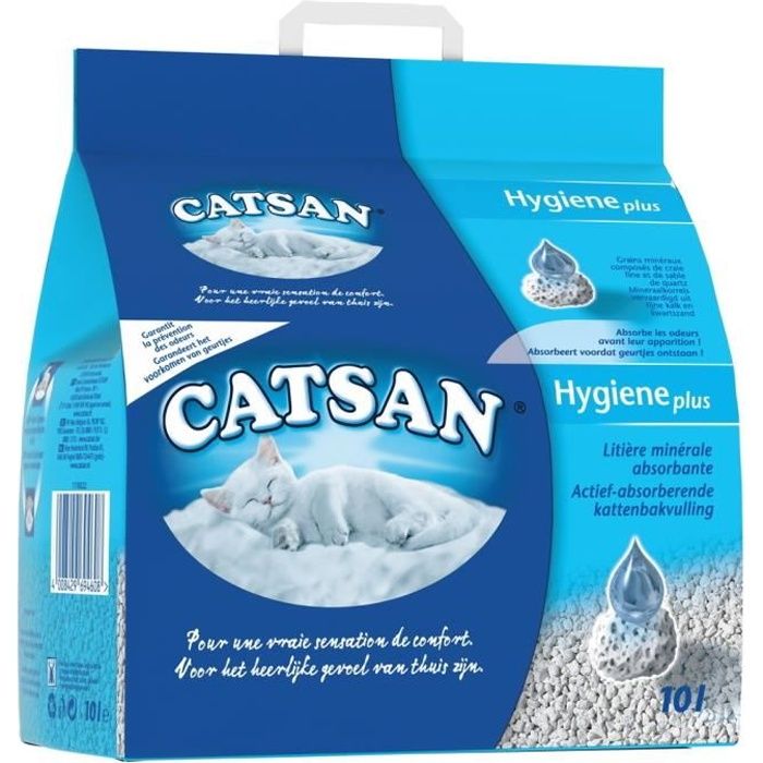 catsan - hygiene plus - 10l