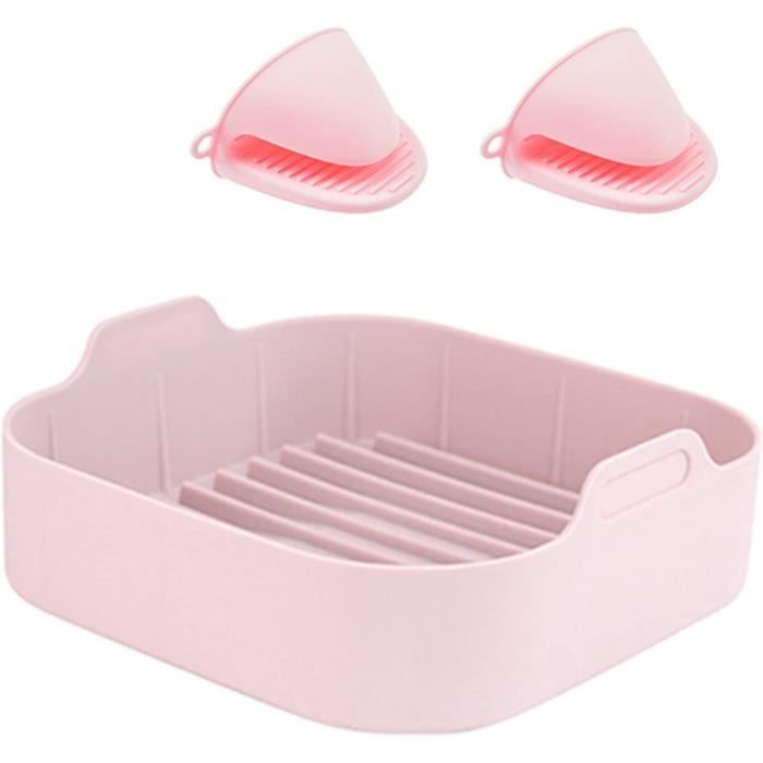 Tapis RéSistant à La Chaleur Pour Friteuse à Air Tapis De Protection Plan De Travail Cuisine Antidérapant Pour Friteuse à Air, Machine à Café, Mélangeur (2 Pcs