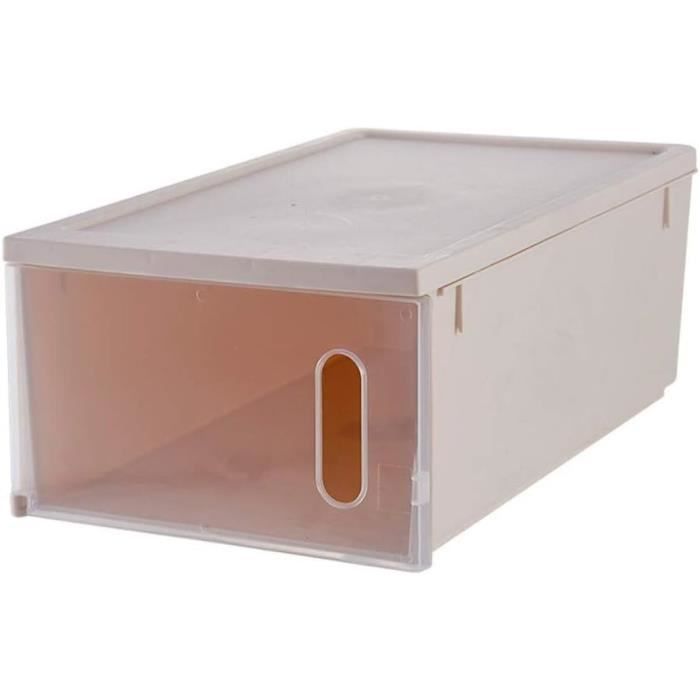 Boîte à chaussures en carton noir- Rangement - ON RANGE TOUT