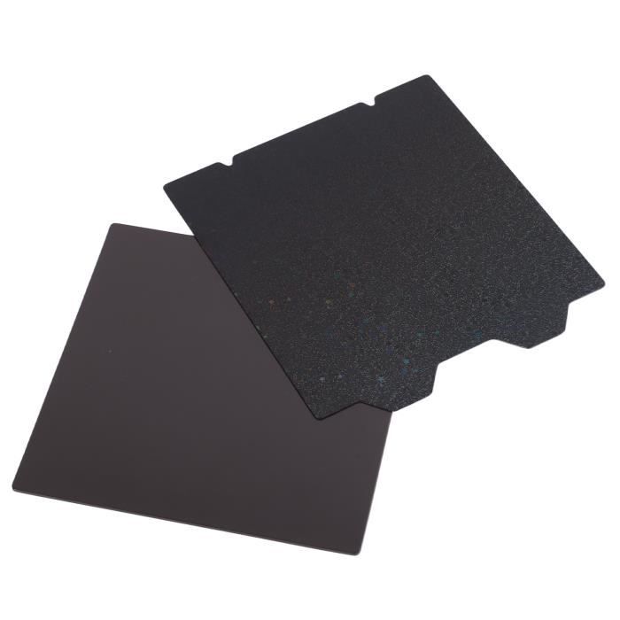 Fdit plaque d'acier en poudre Plaque d'acier flexible PEI poudre double