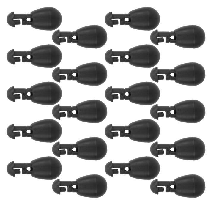 TMISHION Perles de connecteur de ligne d'alimentation de pêche Perles TMISHION Perles de connecteur de ligne d'alimentation de pêche Perles