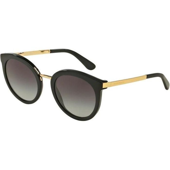 Lunettes de Soleil DOLCE & GABBANA DG4268 501-8G BLACK T:52