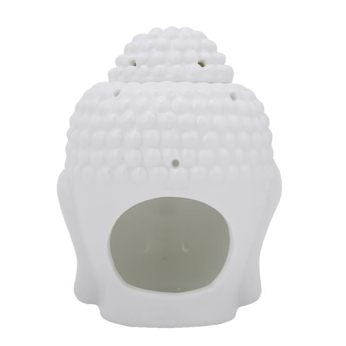 Diffuseur De Parfum / Huiles Essentielles En Céramique Blanche - Forme Bonhomme, Fait Main En France (2023), Neuf Sous Emballage