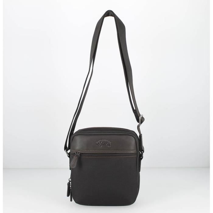 Sac Bandouli&egrave;re Francinel Marron