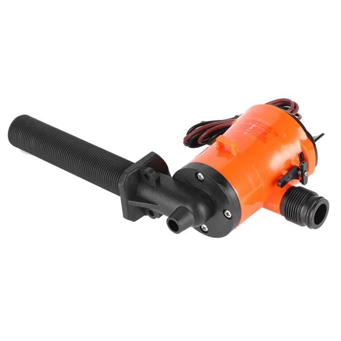 Pompe à Appâts 12V 350 GPH – Aérateur Portable Pour Vivier, Réservoir Bateau, Pêche