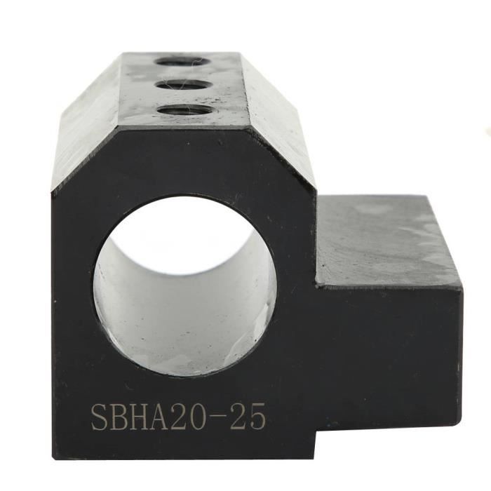 Tbest Tour à Métaux Porte-outil De Tour CNC Diamètre Intérieur Haute