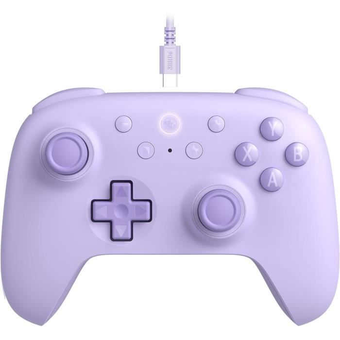 Manette de jeu - 8Bitdo - Ultimate 2C - Filaire - 1000Hz - Joysticks à Effet Hall