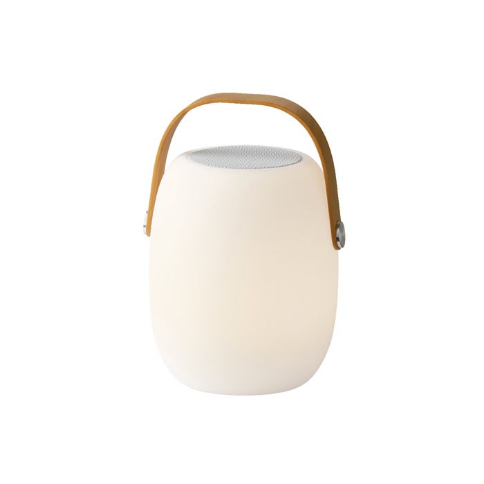 Enceinte d'extérieur lumineuse LED portative connectivité Bluetooth