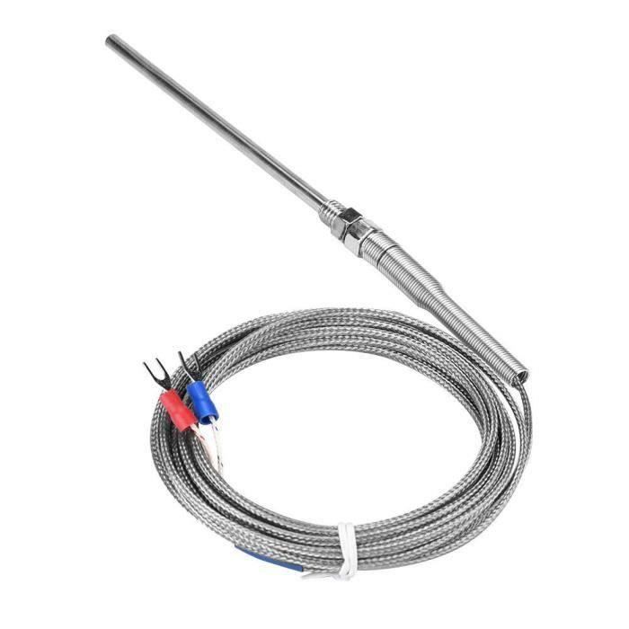 Thermoelement Typ K - M8 Gewinde Temperatursensor 150mm Für 0-400°C