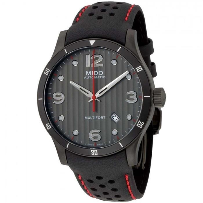 Montre - Mido - M0254073606100 - Automatique - Cuir Noir - Verre Saphir