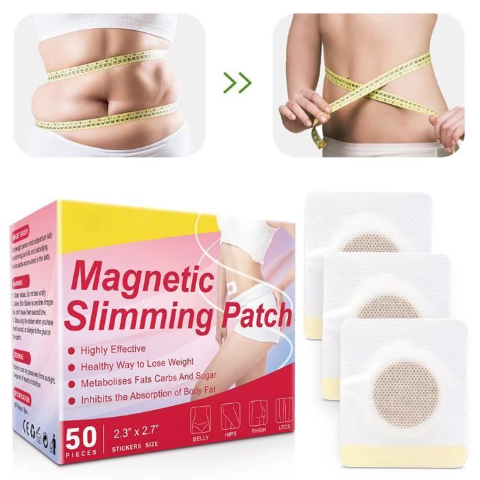 50 Patchs Minceur Ventre - Pour Femme - Perte De Poids - Neuf - Effet Chaud