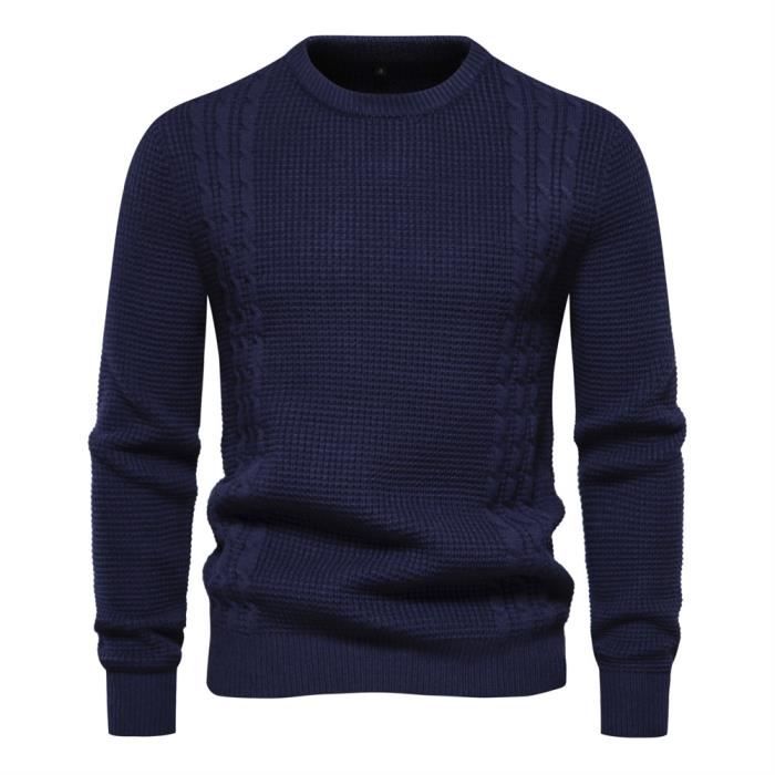 Pull en tricot pour homme - Col en V - Élégant - Tricot fin - Pull d'affaires - Couleur unie - Pull en tricot fin - Automne - Hiver - Pull à manches Pull en tricot pour homme - Col en V - Élégant - Tricot fin - Pull d'affaires - Couleur unie - Pull en tricot fin - Automne - Hiver - Pull à manches