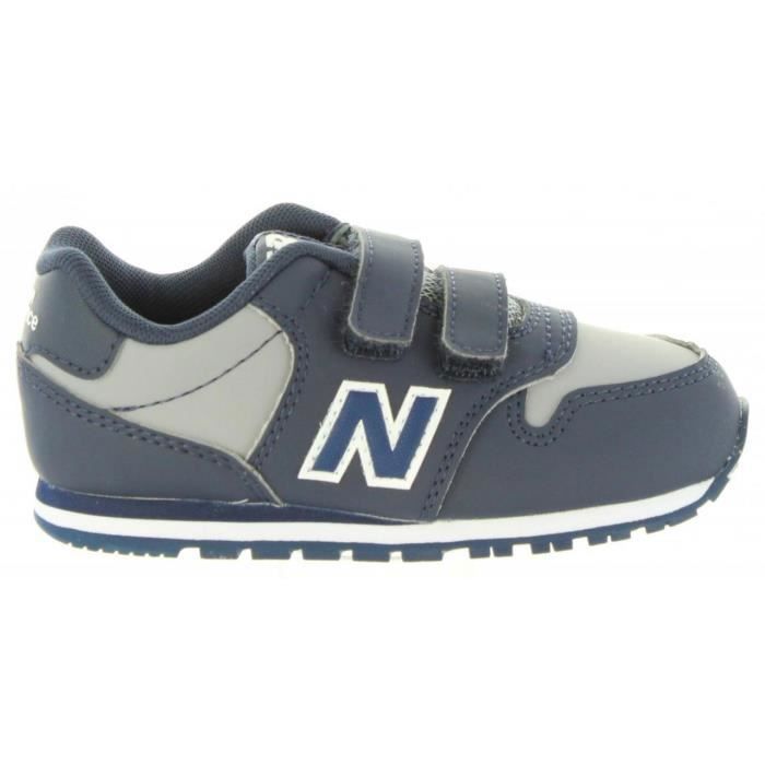 chaussures de sport pour garçon et fille new balance kv500vbi marino-gris