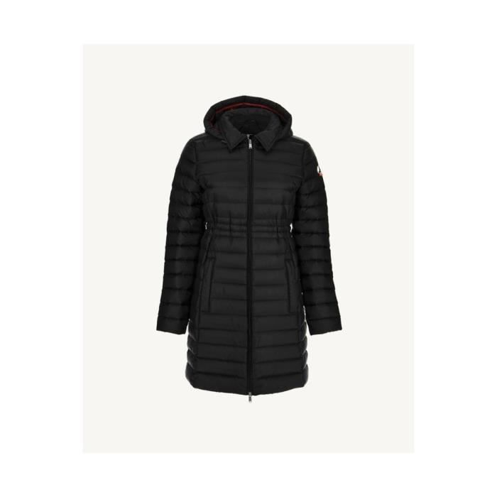 Doudoune longue à capuche Just over the top Femme Noir