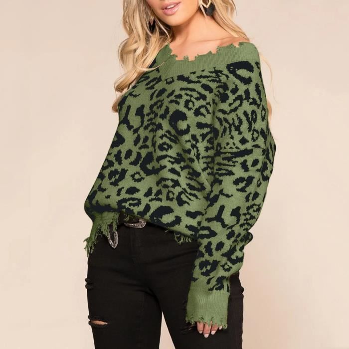 chandail leopard