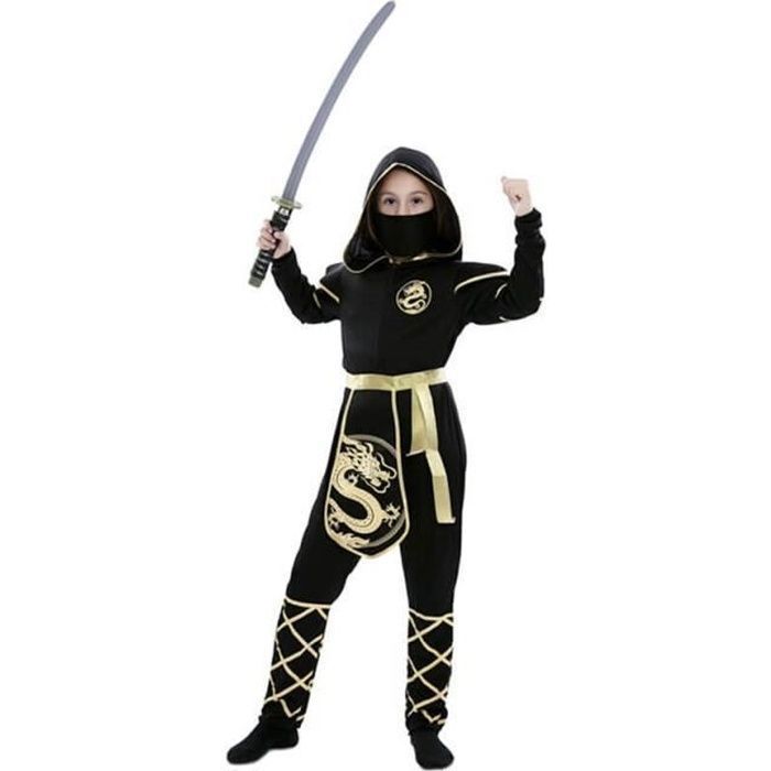 Déguisement noir de sorcière fille Halloween
