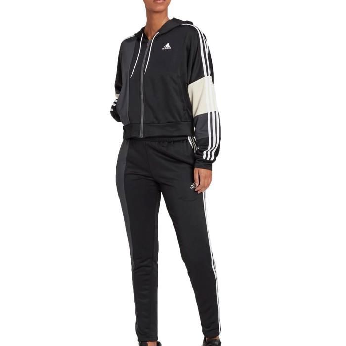 Survetement Femme Adidas Bold Block Noir Manches longues Adulte Noir Cdiscount Pret a Porter