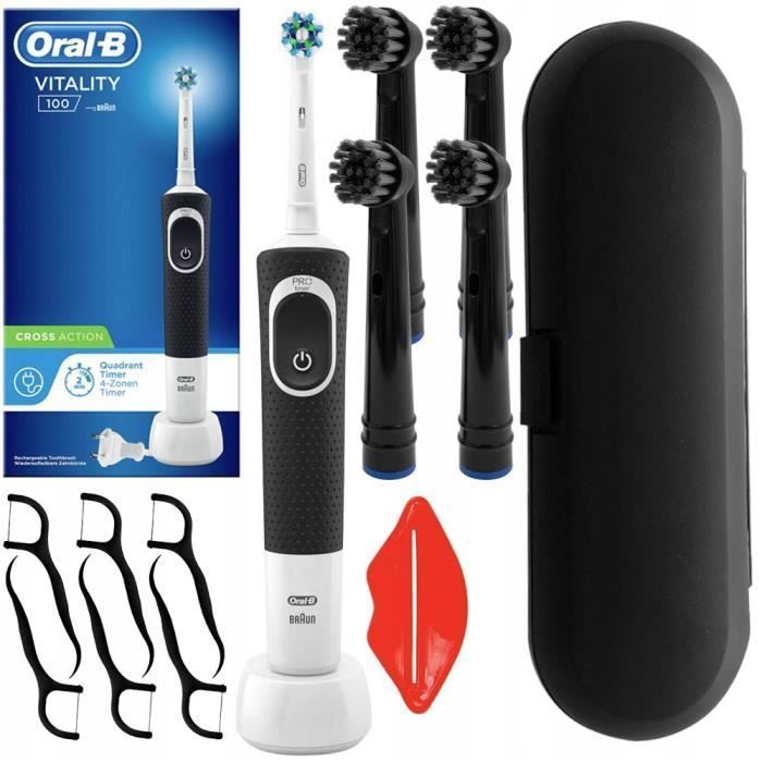 Brosse à dents électrique Oral B Vitality 100 7600 oscillationsmin Accessoires inclus - vue 2